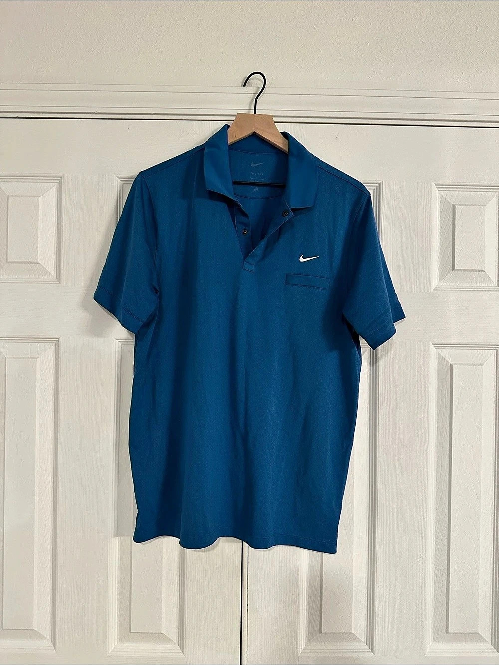 Nike Par Men's Dri-FIT Golf Polo Blue